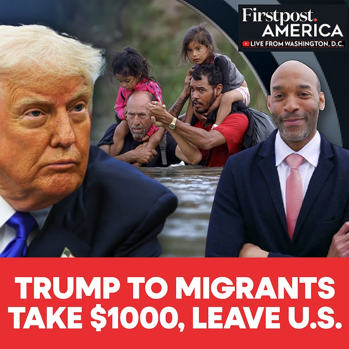 Trump to Migrants: Take $1000, Leave U.S. | Firstpost America | N18G