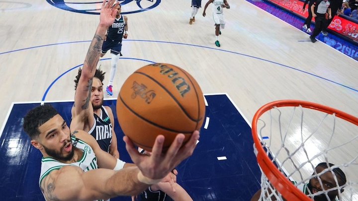NBA finals: Boston Celtics on brink of title after 106-99 win over Dallas Mavericks in Game 3