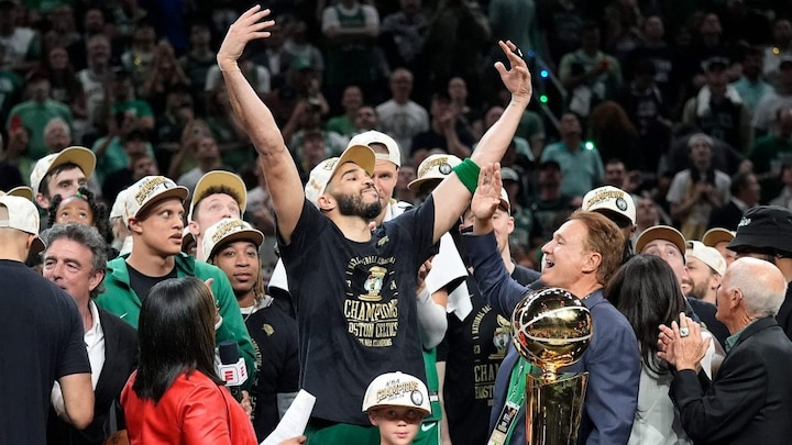 Boston Celtics — led by Jayson Tatum — beat Dallas Mavericks in NBA finals to win record 18th title
