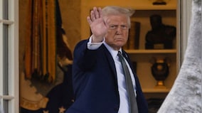 'He's joking': Republicans dismiss Trump's third term remarks