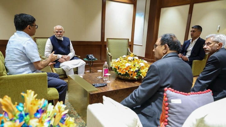 Pahalgam: NSA Doval meets PM Modi as govt reviews security preparedness amid Pakistan’s wargames
