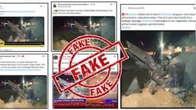 ‘Fake news, old images’: PIB fact-checks claims that Pakistan downed India’s Rafael aircraft ‘Fake news, old images’: PIB fact-checks claims that Pakistan downed India’s Rafael aircraft