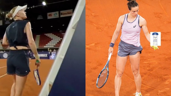 British tennis star forced to apologise after asking opponent to 'put on deodorant'