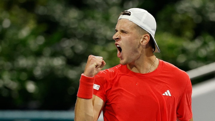 Novak Djokovic denied 100th title as teenager Jakub Mensik stuns veteran in Miami Open final