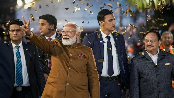 PM Modi hails BJP’s Delhi win, vows to table CAG report in first assembly session