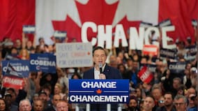 Carney vs. Poilievre: Candidates make final pitch to voters ahead of Canadian election