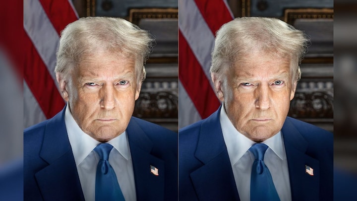 Donald Trump is glaring in his new official portrait: What’s with the look?