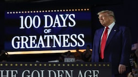 Best 100-day start of any president, says Trump at Michigan speech. Is it true?