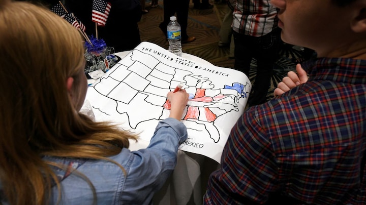 Republicans from toughest swing districts are not facing voters who are angry about Trump