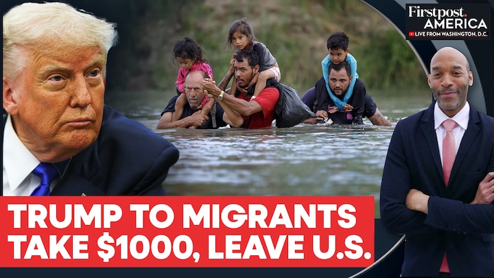 Trump Offers Self-Deporting Immigrants $1000, Free Flight To Home Country | Firstpost America | N18G
